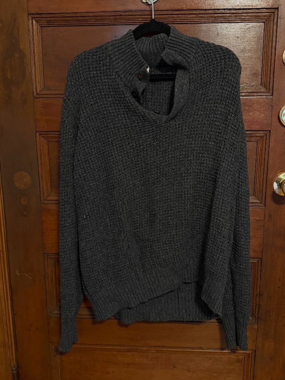 Faherty Men's Wool/ Cashmere Sweater